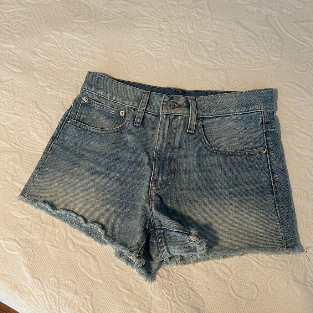 J. Crew Relaxed Denim Shorts - Size 24